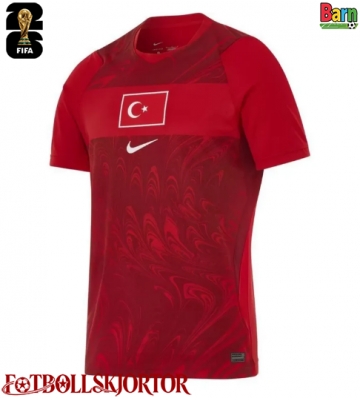 Turkiet Hemmakläder Barn VM 2026 Kortärmad (+ Korta byxor)